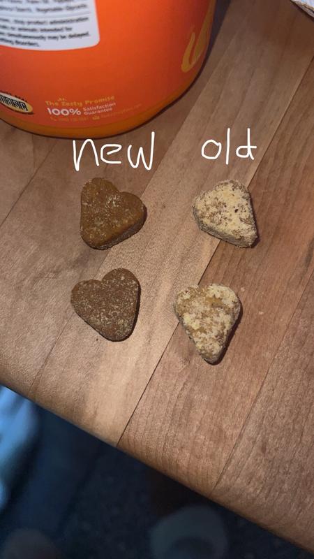 Completely changed shape and flavor.