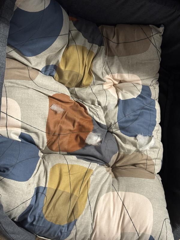 three holes made on the very first time using. ugh