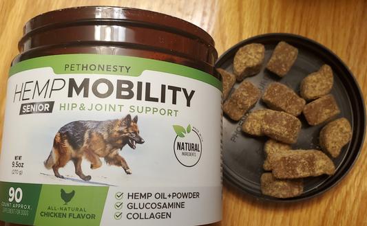 Pethonesty hemp mobility snacks sale