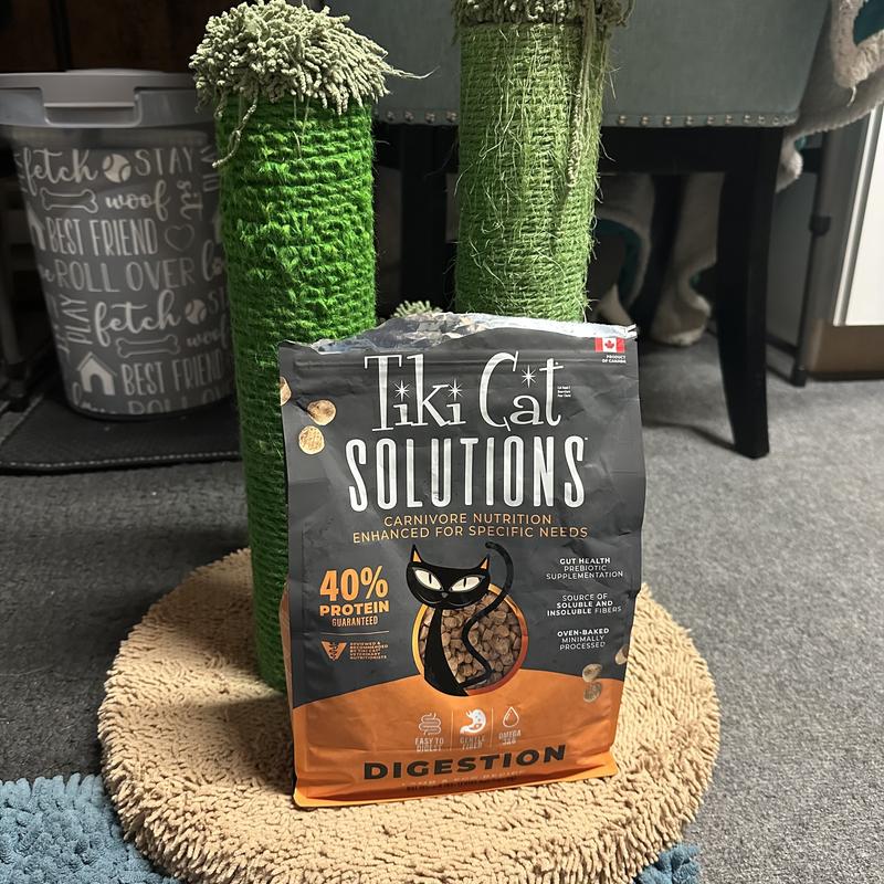 Product Reviews for TIKI CAT Solutions Digestion Lamb & Egg Grain-Free Dry  Cat Food