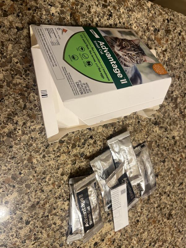 Advantage II Flea Spot Treatment for Cats, 5-9 lbs