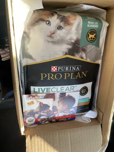 PURINA PRO PLAN LiveClear Kitten Chicken & Rice Formula Dry Cat