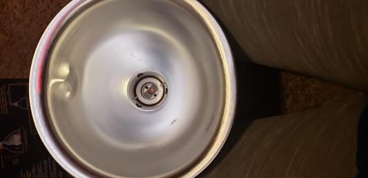 Big dent in light dome