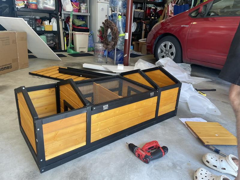 Assembly of mail unit