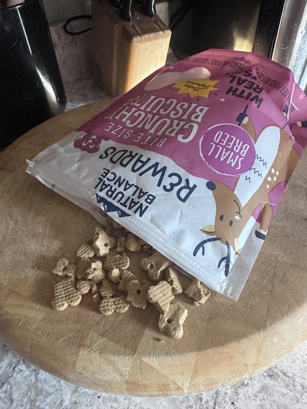 all treats are broken and I don't think they are venison.