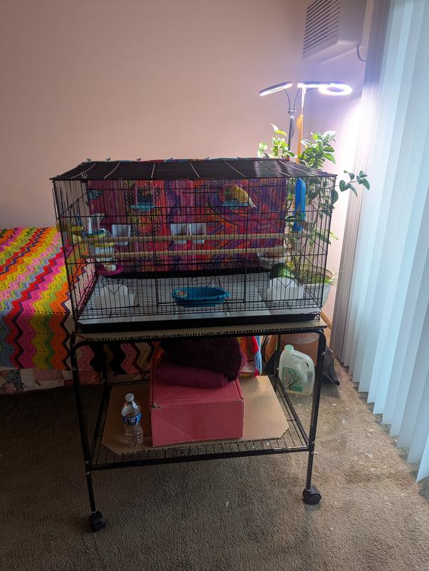 housing complete; look at top of base for cage to sit. Customer Made.