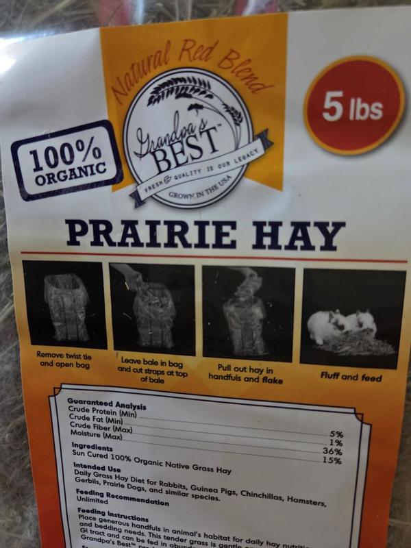 Per the instructions, the bag is bound by a twist tie.