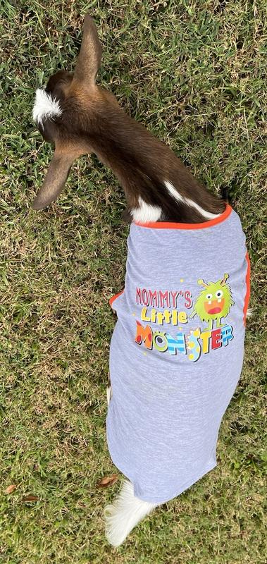 Mommy's little monster outlet dog shirt