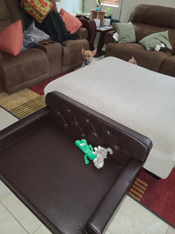 There hiding from it.