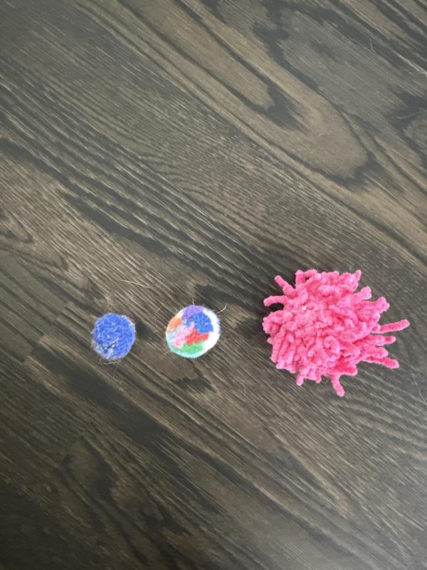 KONG Moppy Ball Cat Toy, Color Varies