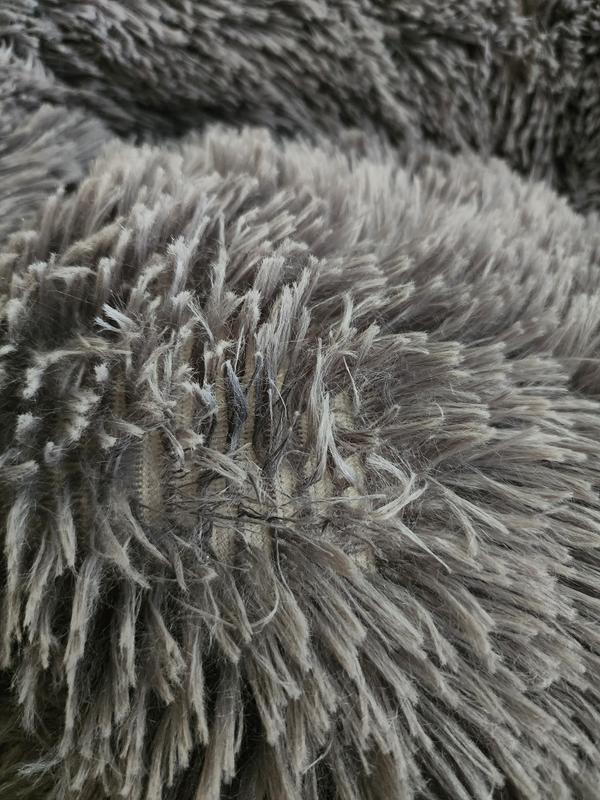 Close up of the bed