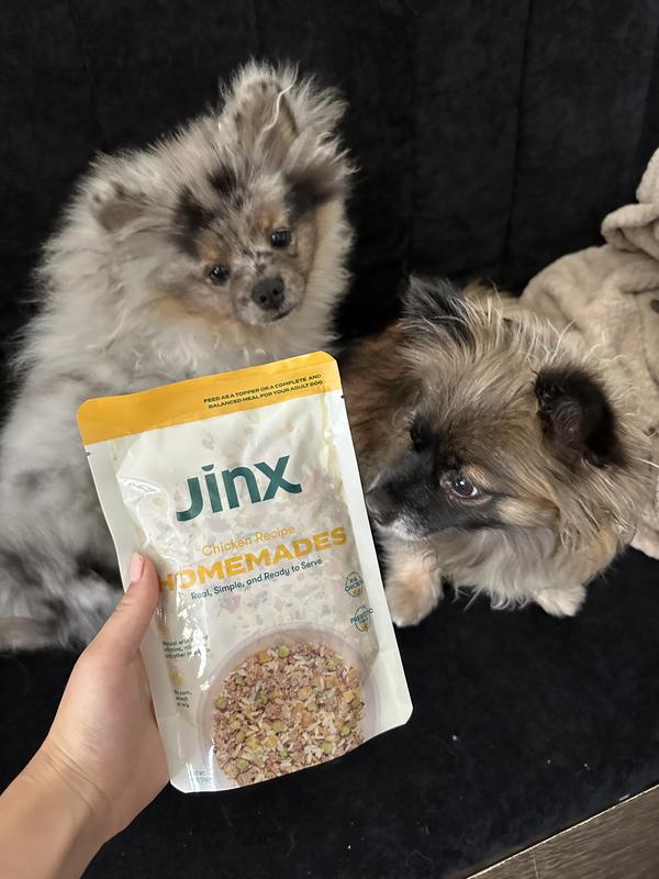 JINX Chicken Homestyle Wet Dog Food, 9oz pouch, case of 12