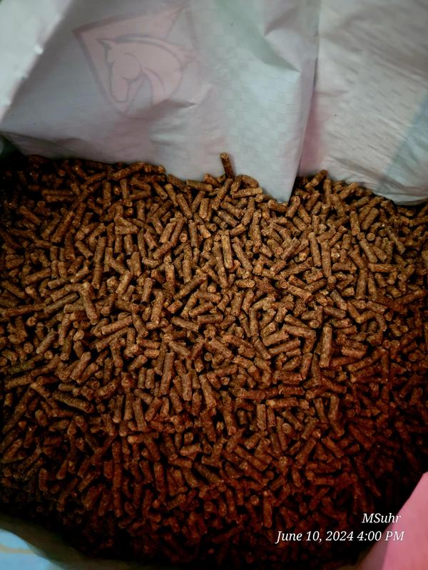 Pellets look good, but do smell funky
