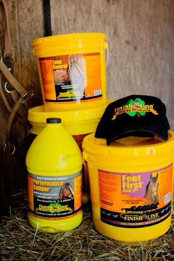 Total Control, Feet First Coat Second, Performance Builder!!! (and my hat haha)