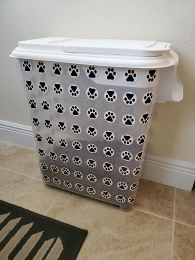 Buddeez roll away pet food container with scoop sale