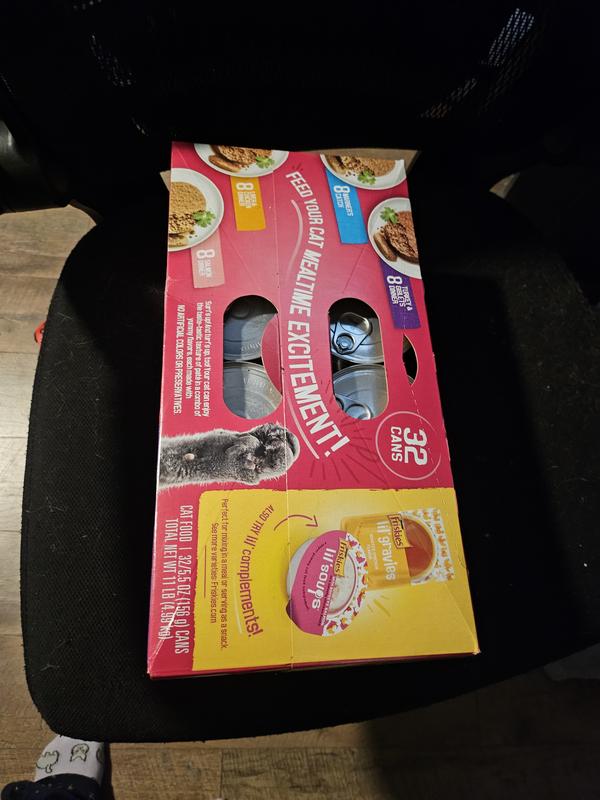 FRISKIES Surfin' & Turfin' Pate Favorites Variety Pack Wet Cat Food, 5.