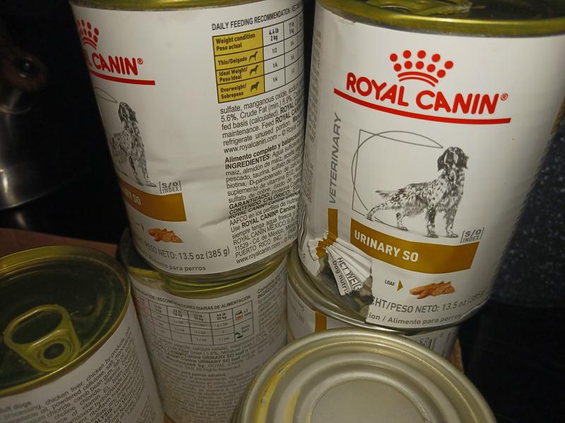 Urinary so best sale canned dog food