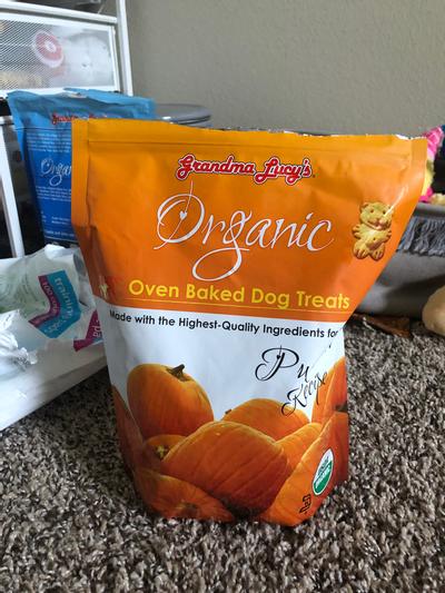 Grandma lucy's organic 2024 pumpkin dog treats