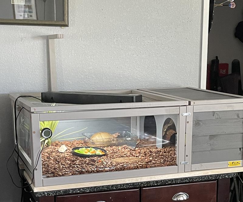 COZIWOW Light Support Reptile & Turtle Habitat Enclosure