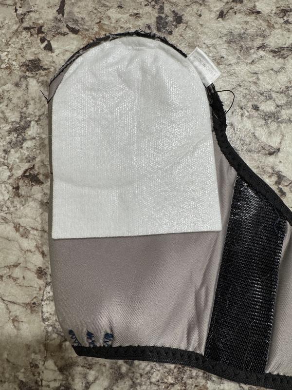 Medium bootie with L/XL pad...great coverage!