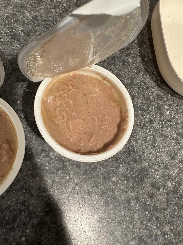 Close up of the food content