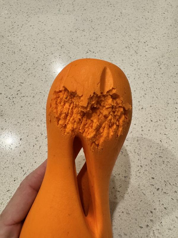 Not suitable for a heavy chewer