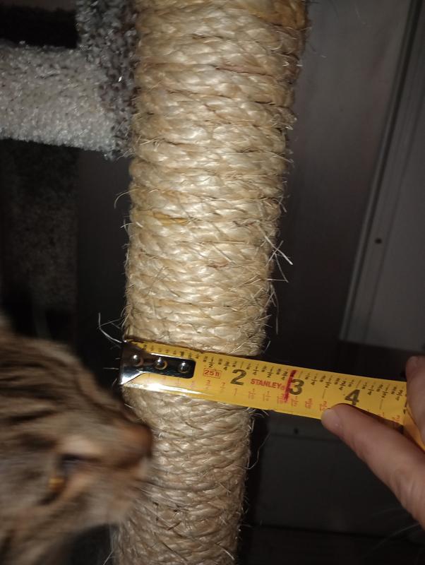 Look how little the support on the heavy car tower...duty