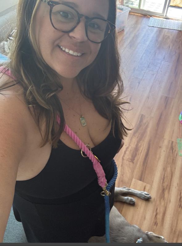 So easy to wear crossbody and adjust to fit.