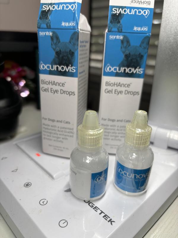 Out of Stock - DOMES PHARMA Ocunovis BioHance Eye Drops for Dogs & Cats,  5-ml bottle