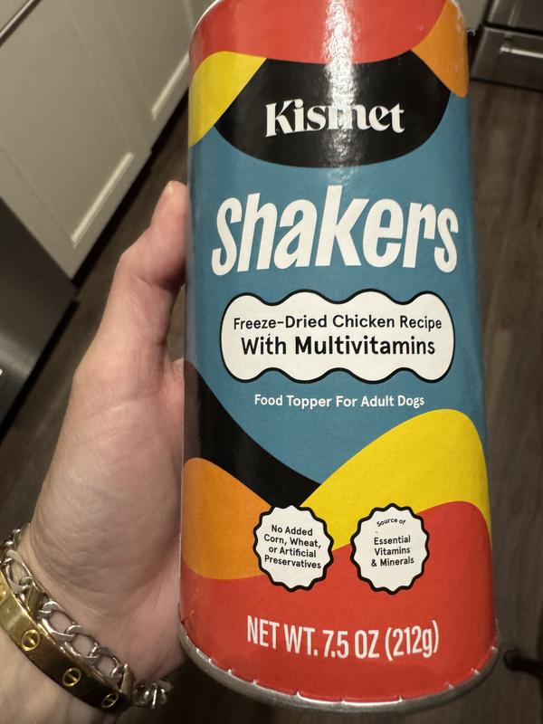 KISMET Shakers Multivitamin Formula Dry Dog Food Topping,