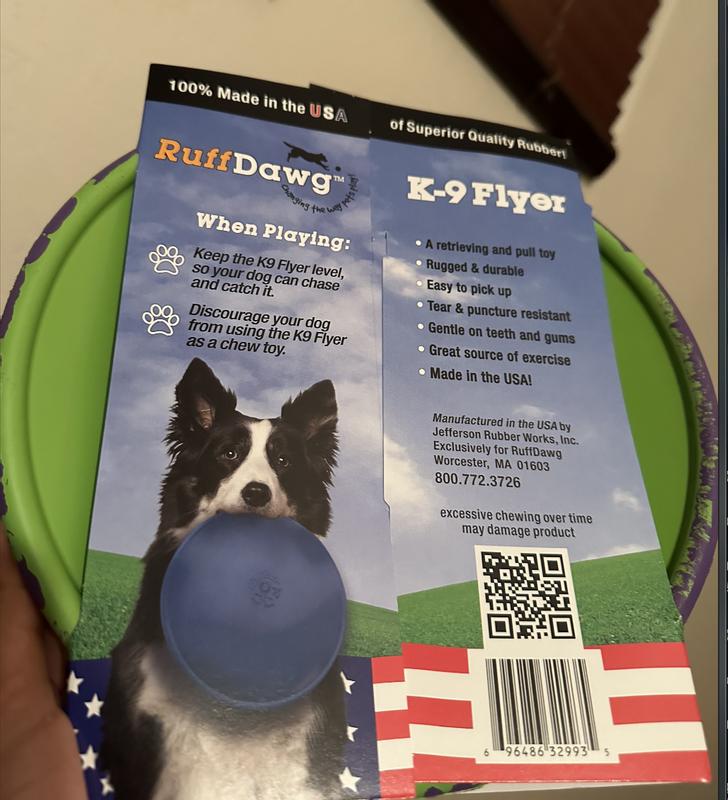 Ruff sales dawg frisbee