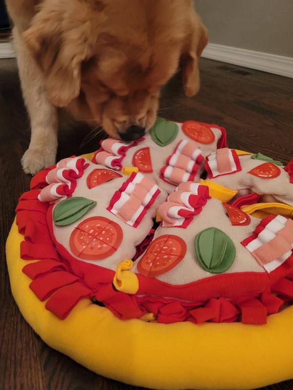 This Pizza-Themed Snuffle Mat For Dogs Is a Slice of Heaven · The