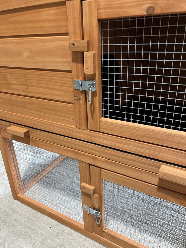 Added small gate latches