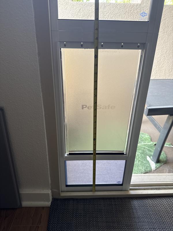 Door flap height from floor