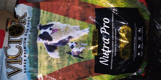 Made for puppy and adult dogs and 40lb bag