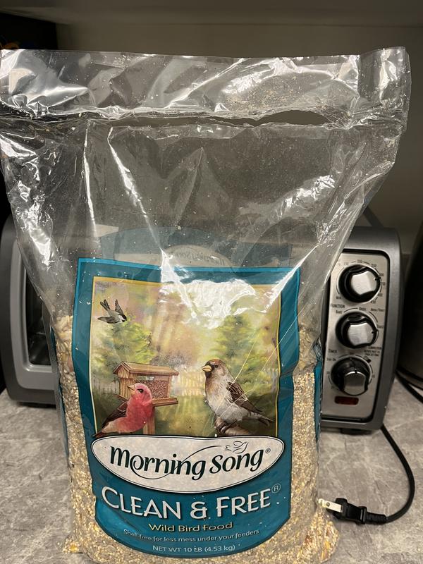 Large slit in bag along top.