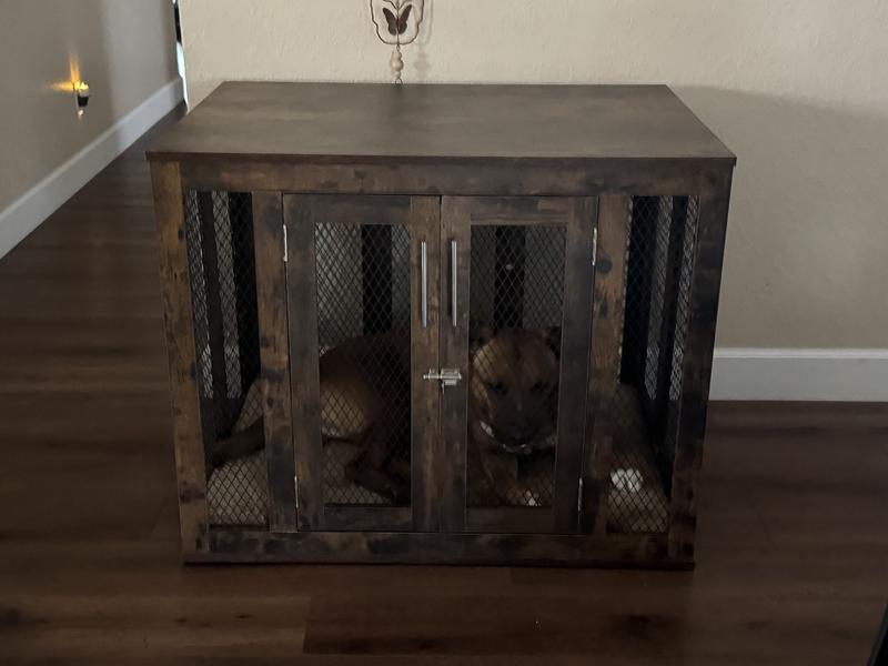 much nicer to look at than a metal crate