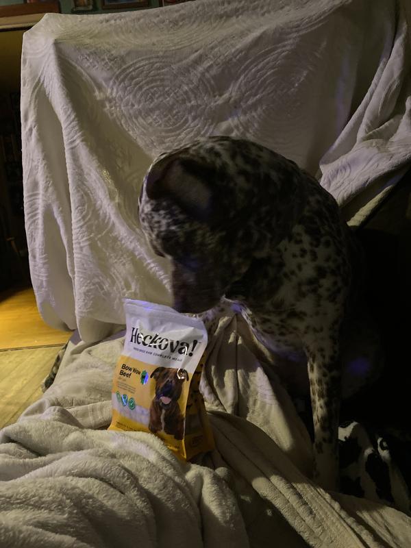 Jackson and his new food