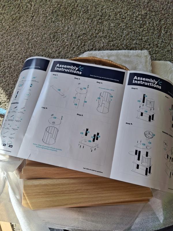 Instructions were easy to follow [with help]