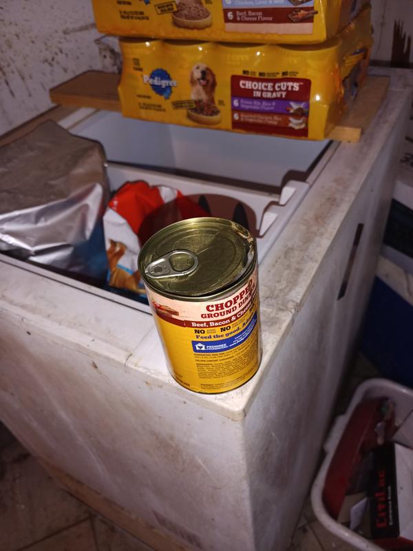 Can damaged due to improper packaging.