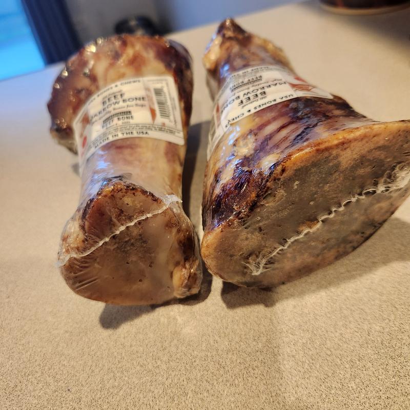 Size of bone not uniform