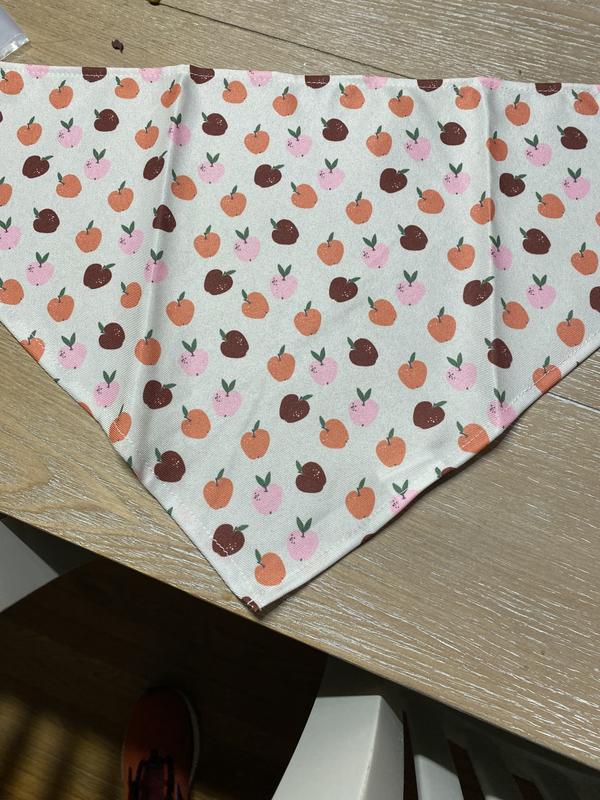 Wini wearing the apple bandana