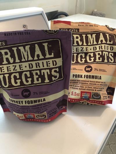 Primal Freeze Dried Nuggets for Cats, On Sale