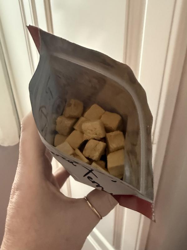 Small snack sized dehydrated treats