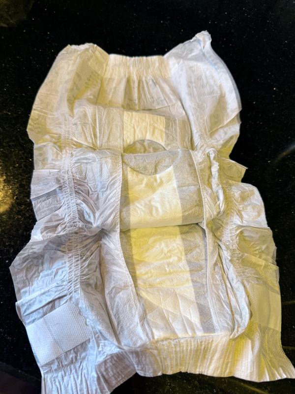 Center strip for extra absorbancy.