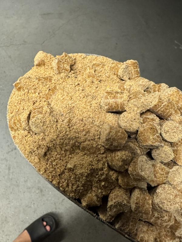 Too much crumbles in the bag…