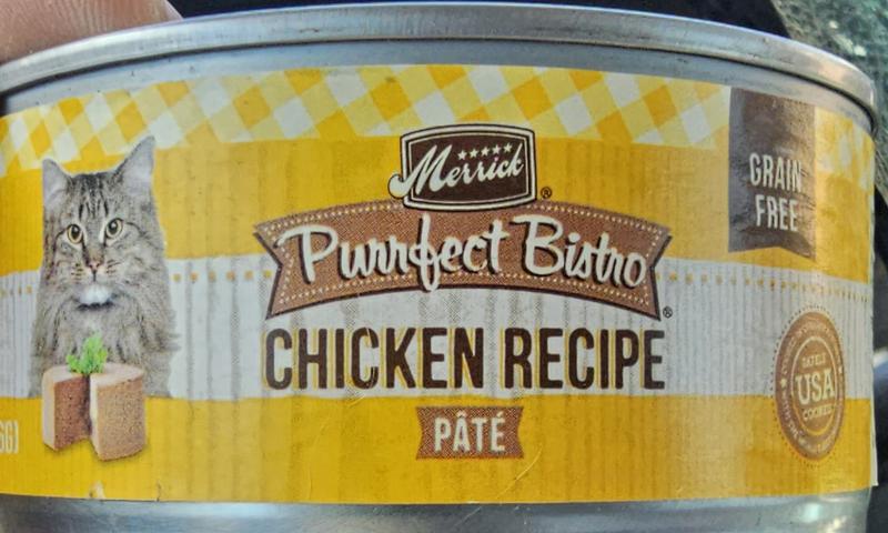 Merrick purrfect bistro outlet chicken pate