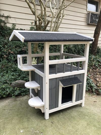 Garden Cat House