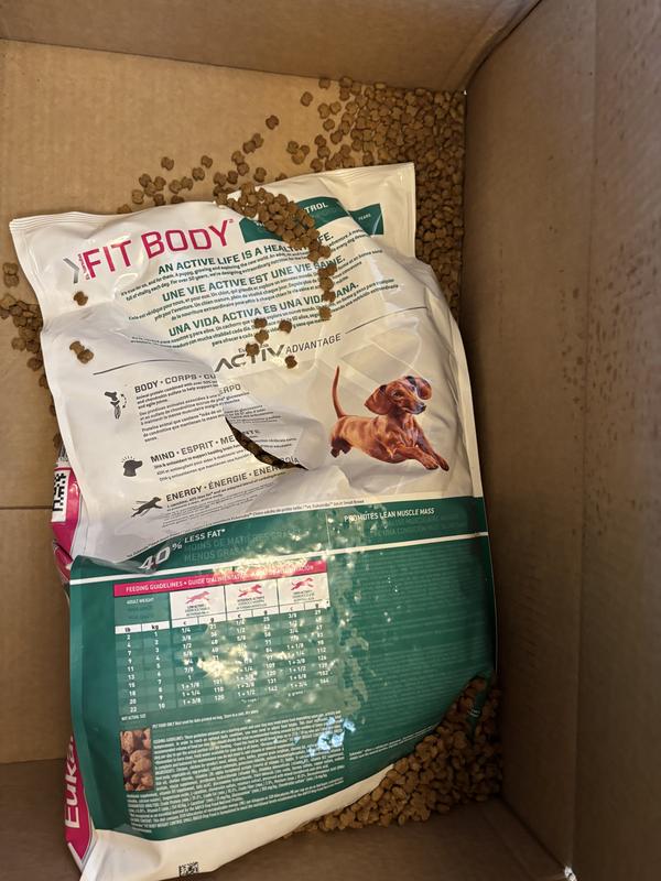 EUKANUBA Fit Body Weight Control Small Breed Dry Dog Food, 15-lb