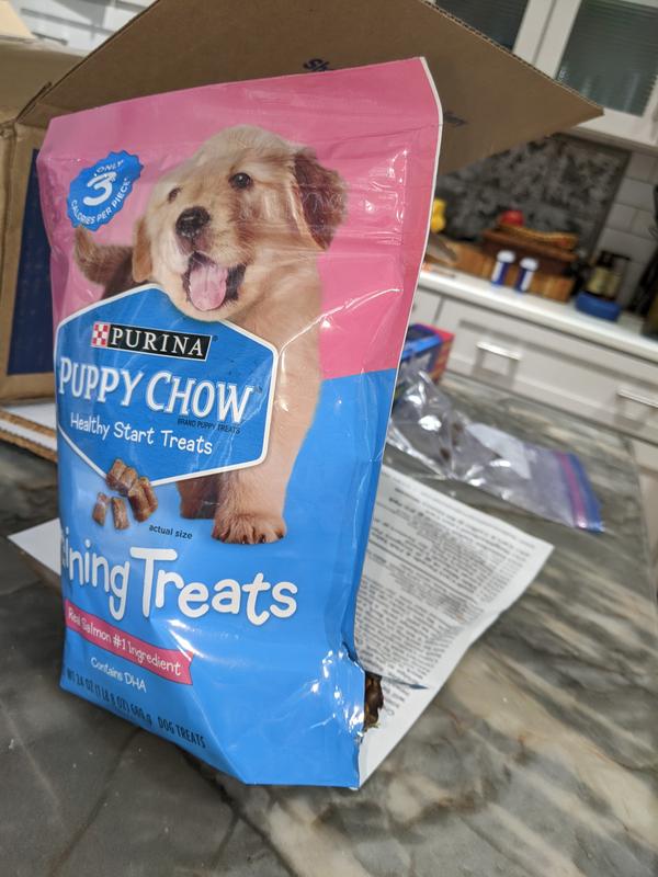 Purina puppy chow fashion training treats